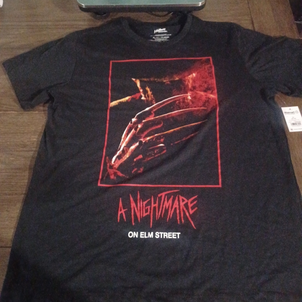 T-shirt Nightmare On Elm Street Freddy Krueger Graphic Short sleeve Men's XL